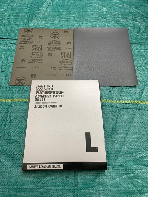 Giấy ráp (giấy nhám) P800 Fujistar Sankyo, hiệu Sankyo Rikagaku