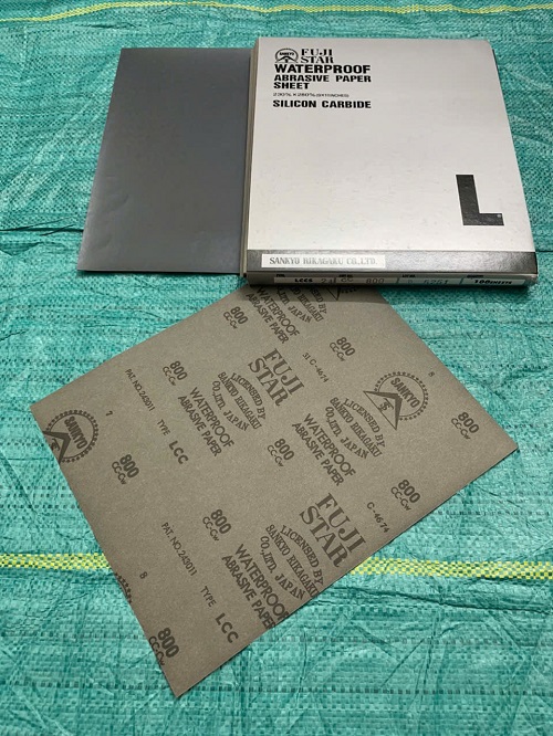 Ráp tờ Fujistar Sankyo, độ nhám thô P800, kích thước 230mmx280mm