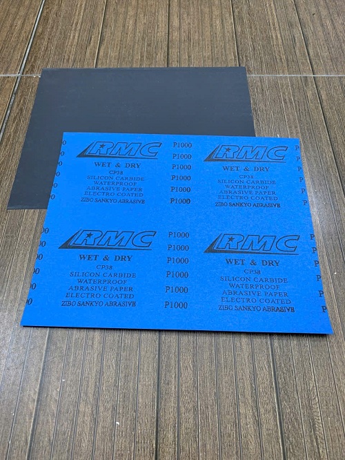 Toàn quốc bán giấy nhám độ hạt #1000, hãng RMC CP38, kích thước 9''x11''