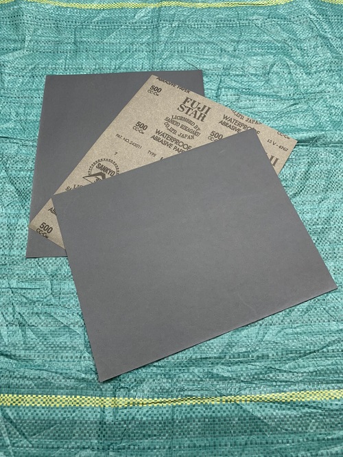 Toàn quốc bán giấy nhám độ hạt #500 Fujistar Sankyo, kích thước 9''x11''