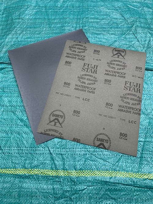 Toàn quốc bán giấy nhám độ hạt #800 Fujistar Sankyo, kích thước 9''x11''