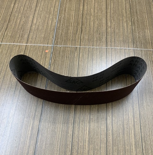 Vải nhám vòng 100mmx915mm, mã sản phẩm SAC, độ nhám P120