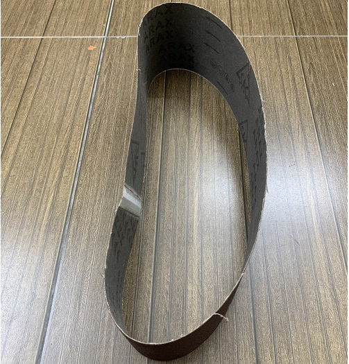 Vải ráp vòng 100mmx915mm, thương hiệu SAC Nhật Bản, độ nhám P120