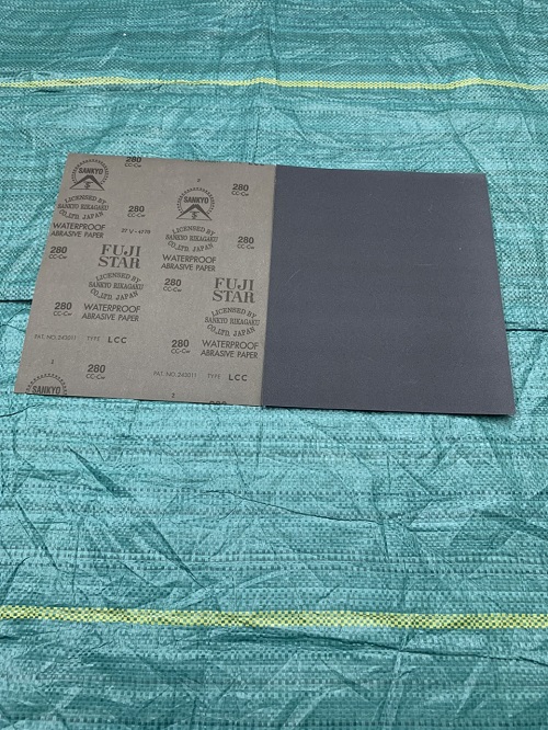 Vừa về lô hàng giấy nhám Sankyo Fujistar, độ nhám #280