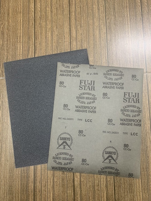 Vừa về lô hàng giấy nhám Fujistar Sankyo, độ nhám P80