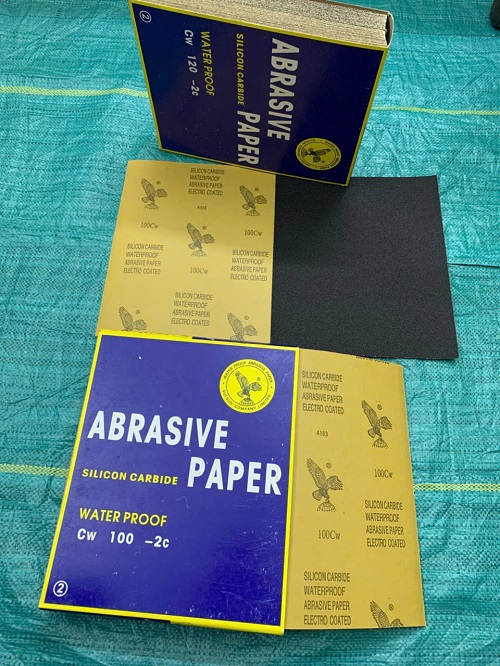 Vừa về lô hàng giấy nhám Đại Bàng Hàn Quốc, độ nhám #100