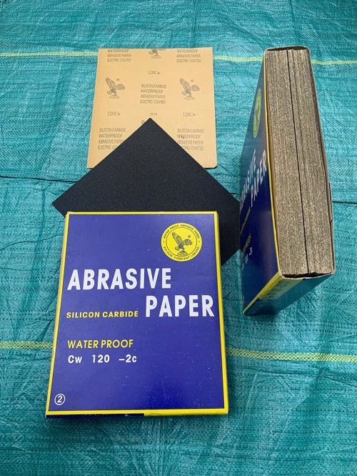 Vừa về lô hàng giấy nhám Đại Bàng Hàn Quốc, độ nhám #120