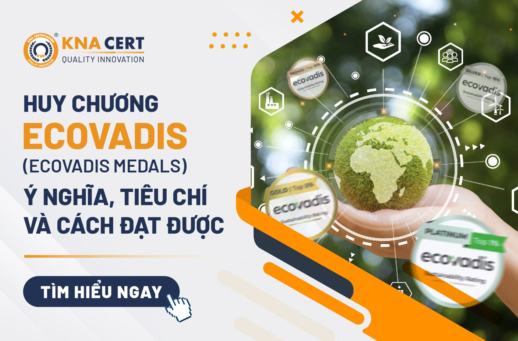 Huy chương EcoVadis (EcoVadis Medals) – Ý nghĩa, tiêu chí và cách đạt được 