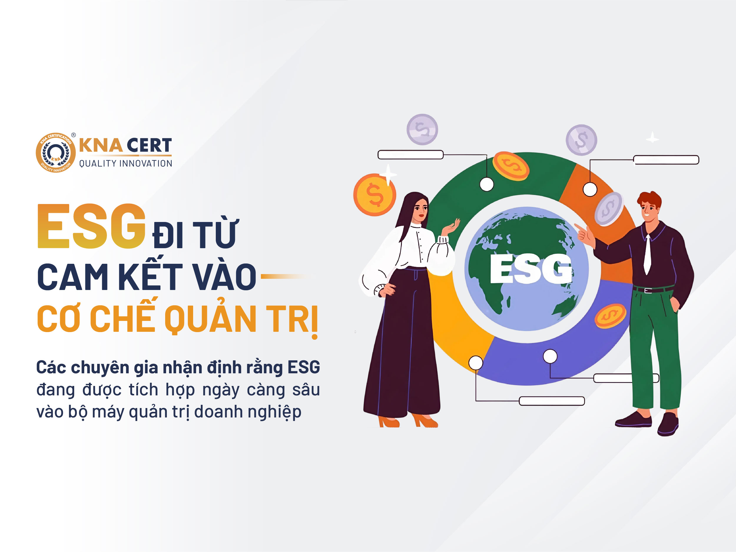 ESG đi từ cam kết vào cơ chế quản trị