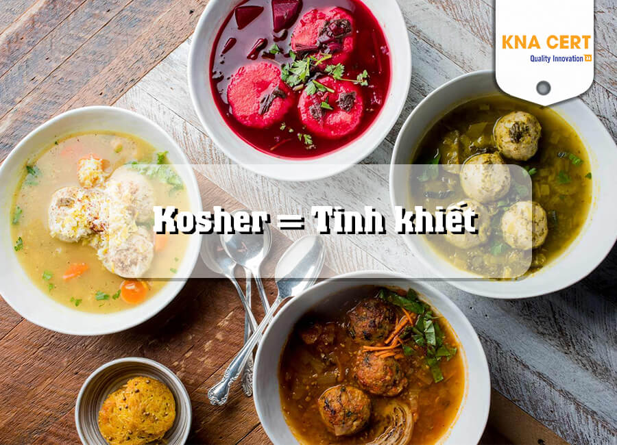 Kosher trong tiếng Do Thái có nghĩa là "tinh khiết" hoặc "thích hợp"