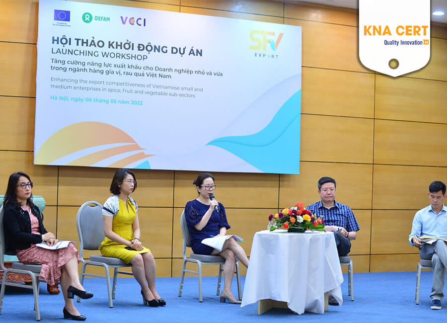 KNA tự hào được hợp tác cùng VCCI trong dự án “Tăng cường năng lực xuất khẩu cho doanh nghiệp nhỏ và vừa trong ngành hàng gia vị, rau, quả Việt Nam”