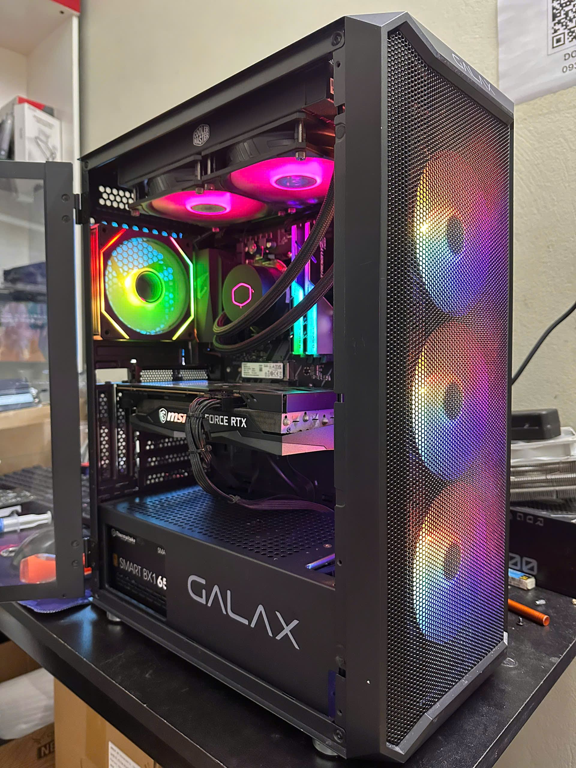 (LIÊN HỆ)CASE R7 5700X3D+RAM 16GB+ RTX 3060