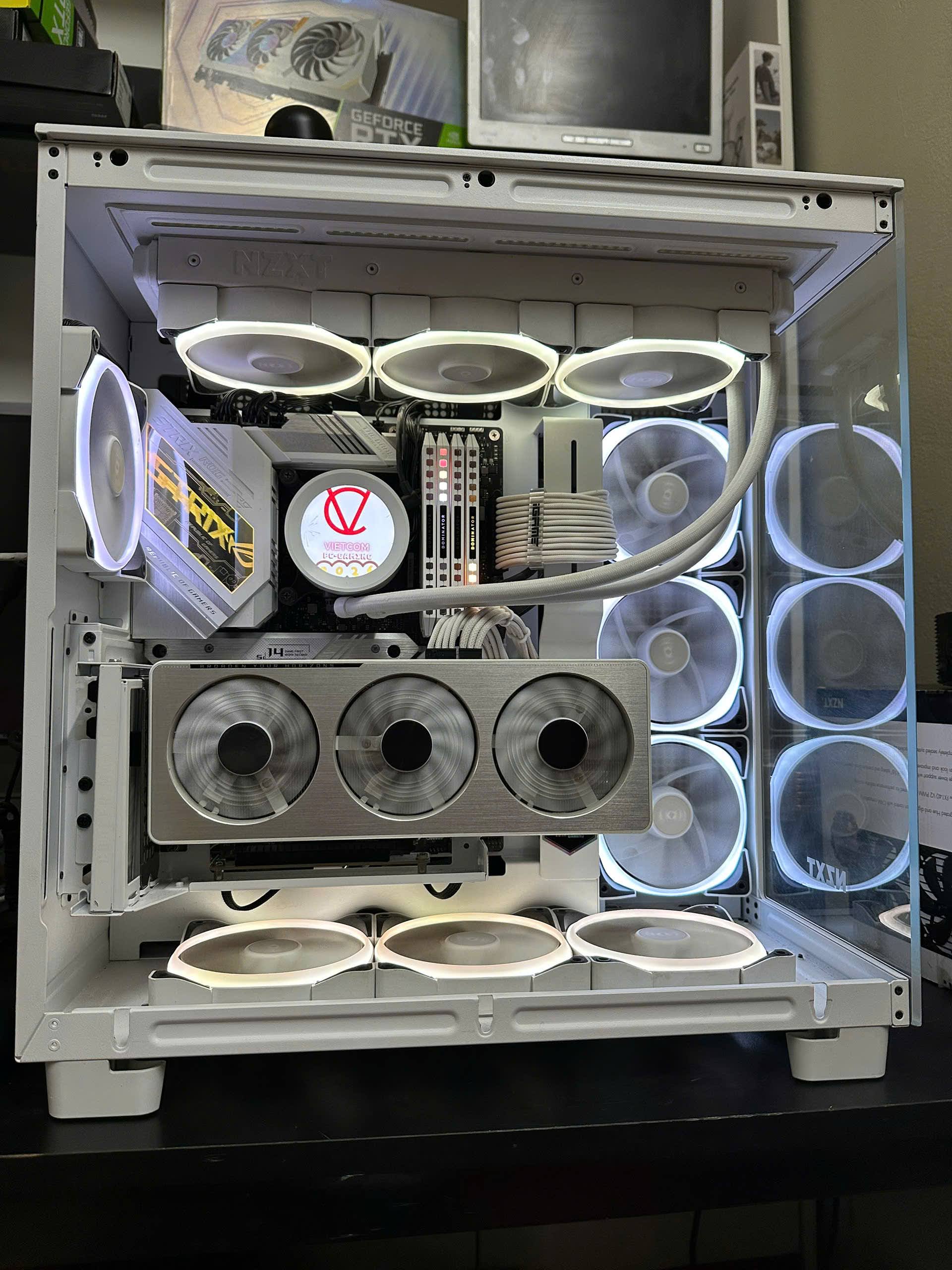 i9 12900K +RAM 32GB+ RTX 3060Ti VISION (Full White)