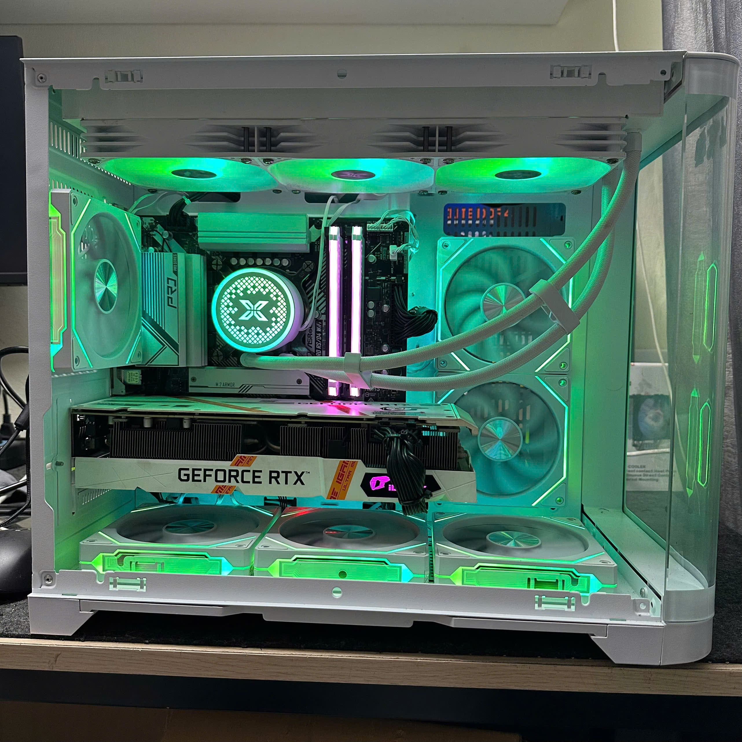 CASE WHITE BUILD – i5 13400F + RTX 3070Ti