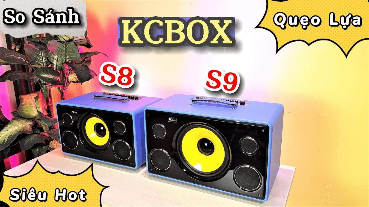 Ra Mắt Bộ Đôi Loa Di Động KCBOX KC-S8 và KC-S9 Ra Mắt Bộ Đôi Loa Di Động KCBOX KC-S8 và KC-S9