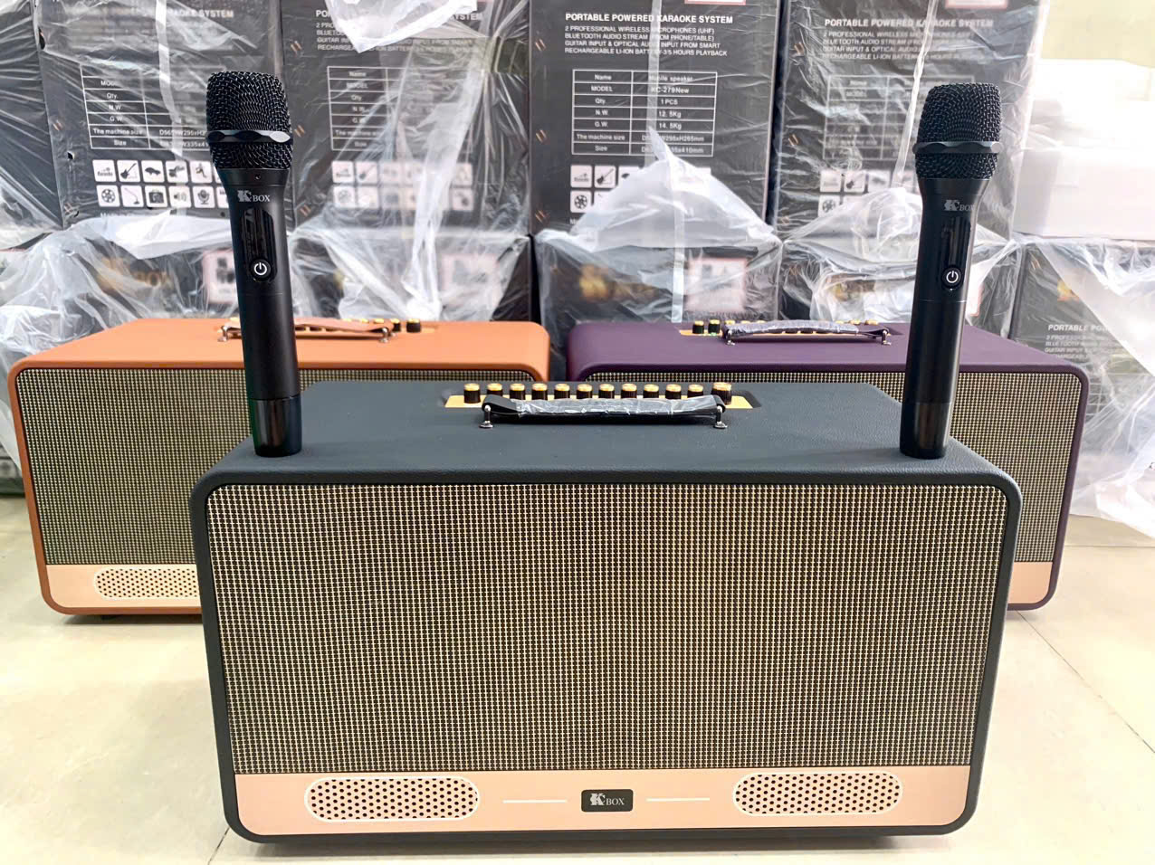 Loa Karaoke KCBOX KC279 New Hệ Thống 3 Đường Tiếng