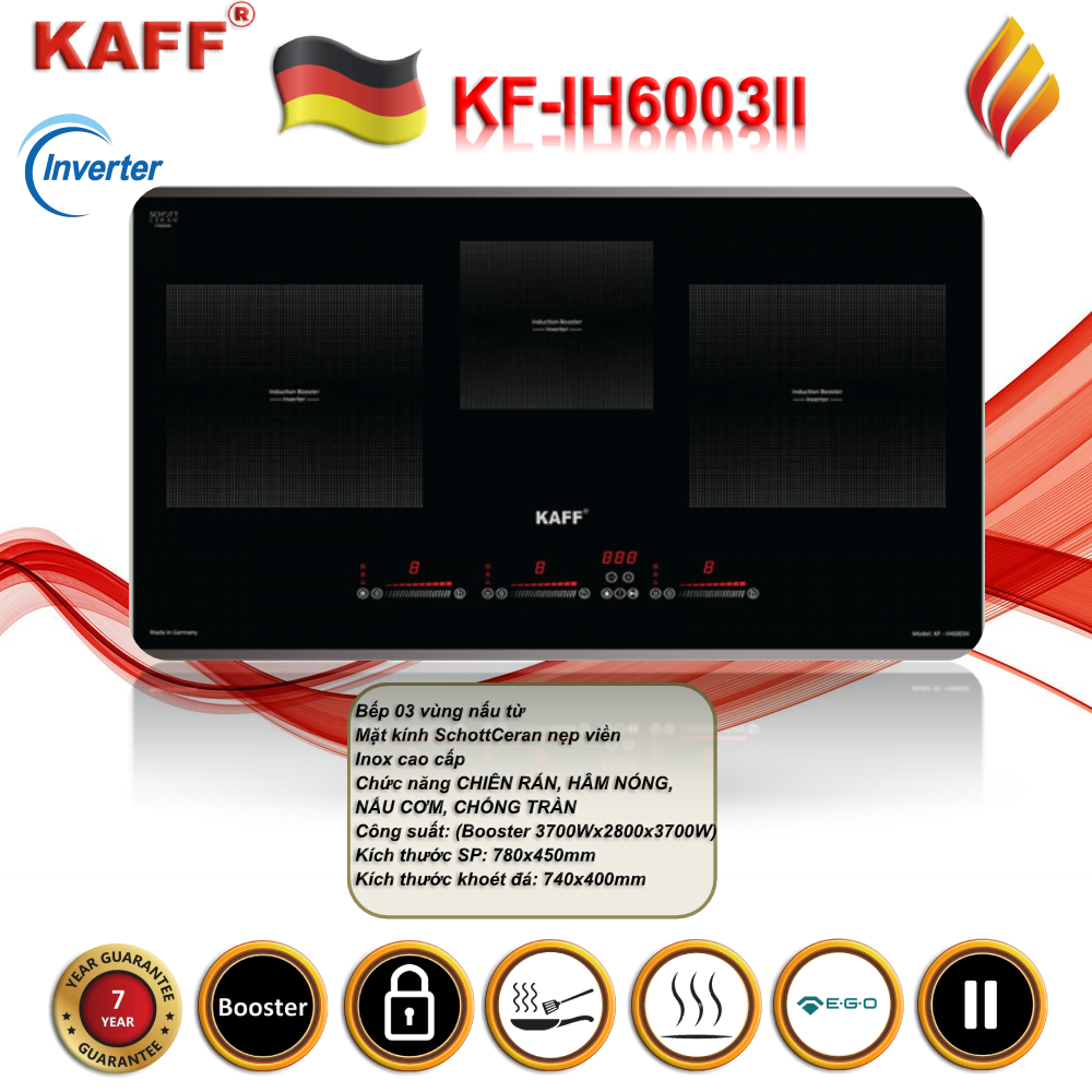 KF-IH6003II – Sự Kết Hợp Hoàn Hảo Giữa Công Nghệ Hiện Đại Và Thiết Kế Sang Trọng