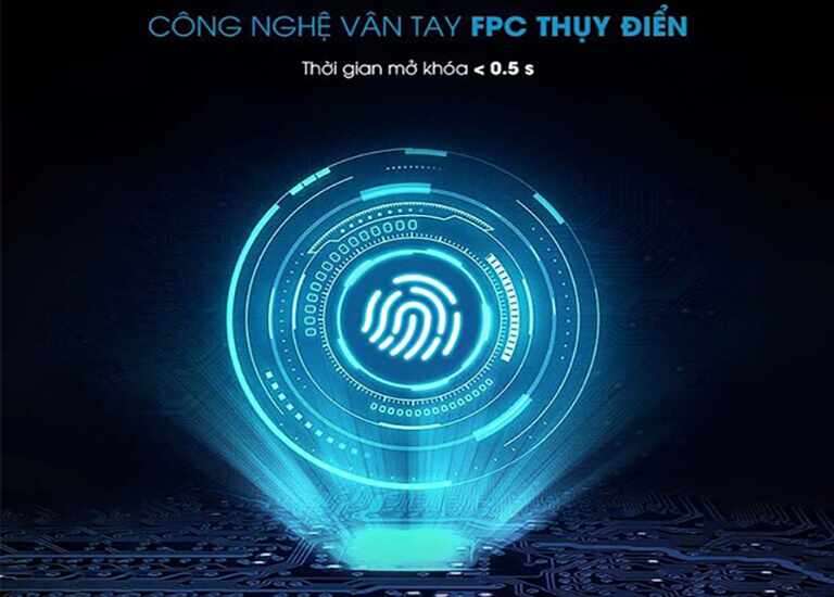 Khóa cửa vân tay Hubert có tốt không ? - 8 lý do nên mua khóa cửa Hubert - 1 KHÓA CỬA VÂN TAY HUBERT HB DS99