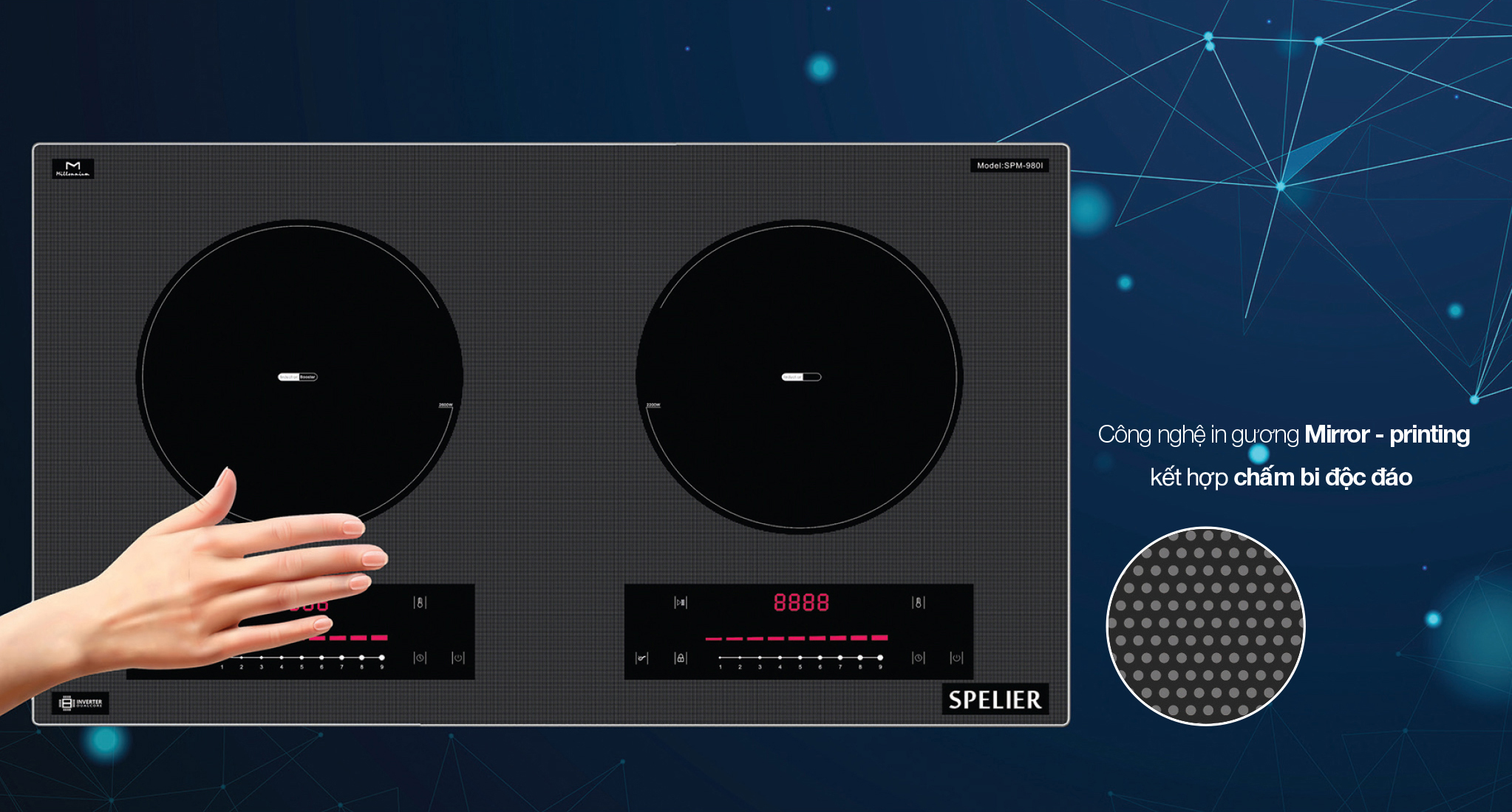 Bếp Từ SPELIER SPM-980I PLUS