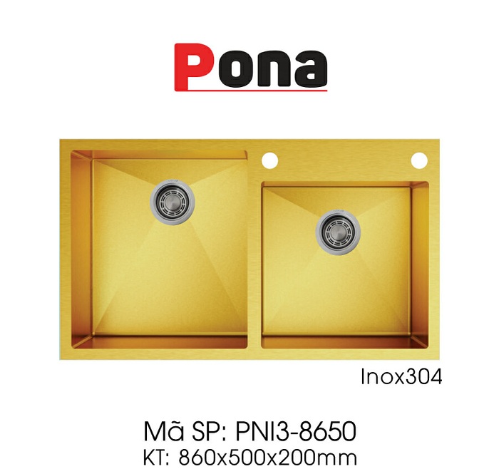 Chậu Rửa PONA PNI3-8650/ Yellow