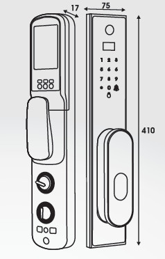 Khóa Điện Tử KASSLER KL-878C APP