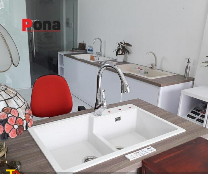 Chậu Rửa PONA TOE2-N200/Bianca