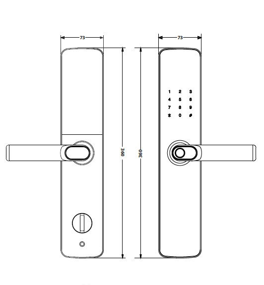 Khóa Điện Tử KASSLERKL-600PG