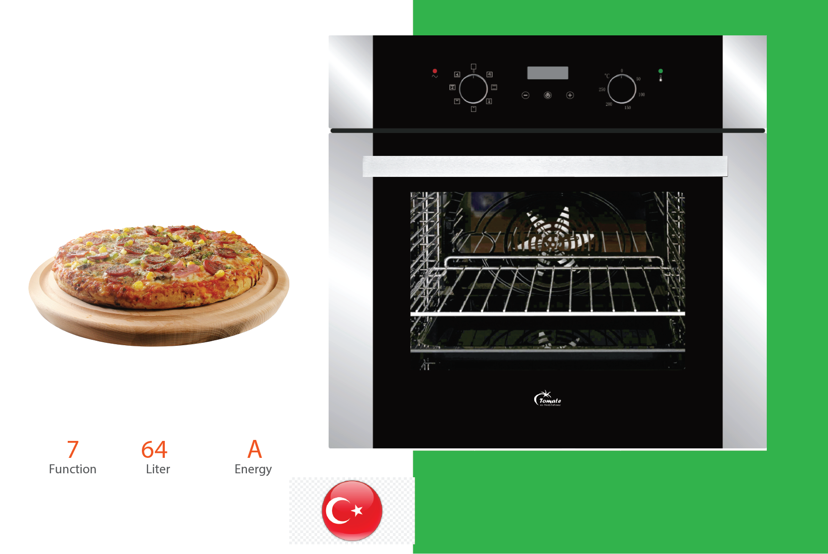 Lò Nướng TOMATE TOM 240