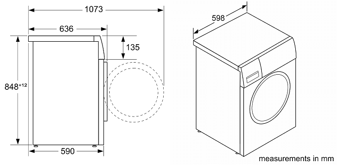Máy Giặt Kết Hợp Sấy BOSCH WNA14400SG|Serie 4