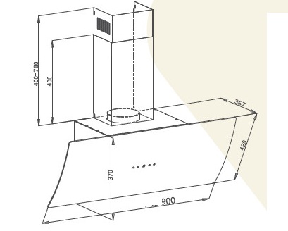 Máy Hút Mùi CANZY CZ-089D