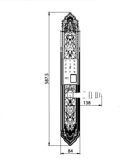 Khóa Điện Tử KASSLER KL-929F