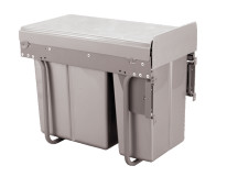 Thùng Rác Đôi Gắn Cánh, Ray Âm Giảm Chấn ROXANA - R019