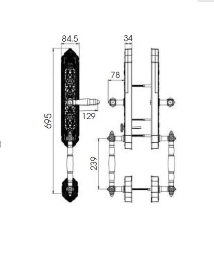 Khóa Điện Tử KASSLER KL-939