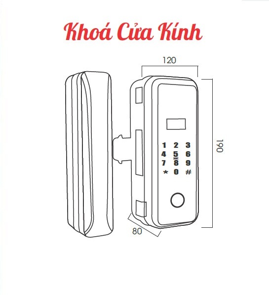 Khóa Điện Tử KASSLER KL-589 APP
