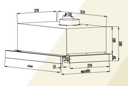Máy Hút Mùi CANZY CZ-70BRH