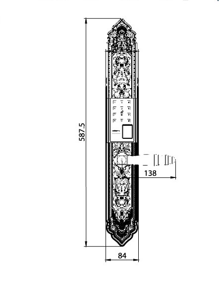 Khóa Điện Tử KASSLER KL-929