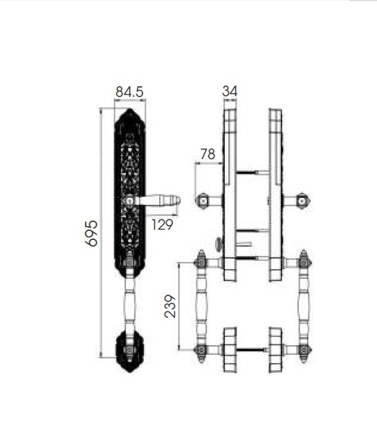 Khóa Điện Tử KASSLER KL-939F