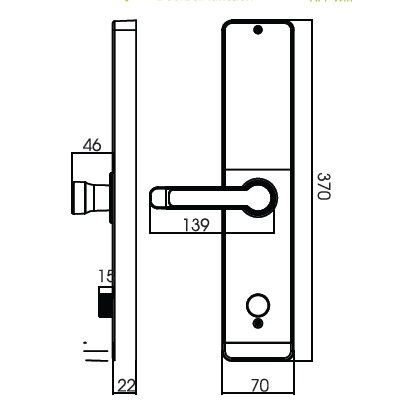Khóa Điện Tử KASSLER KL-555 APP