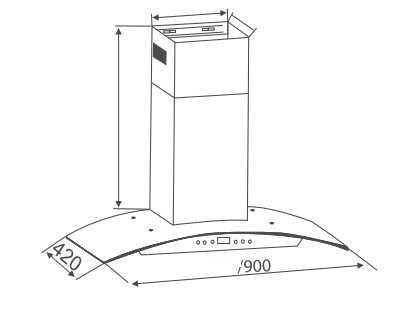 Máy Hút Mùi CANZY CZ-0490