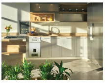 Thùng Gạo Mặt Gương Trắng ROXANA - R017