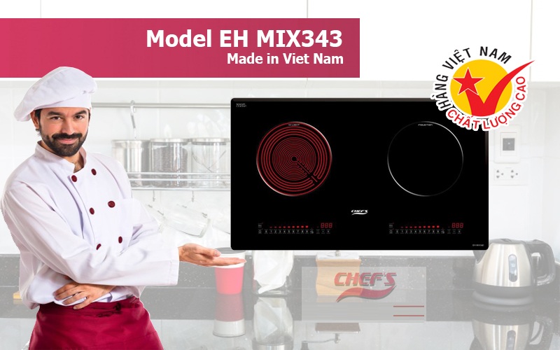 Bếp Điện Từ CHEFS EH-MIX343