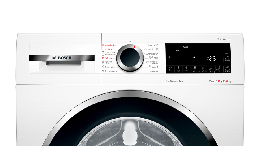 Máy Giặt Kết Hợp Sấy BOSCH WNA254U0SG|Serie 6