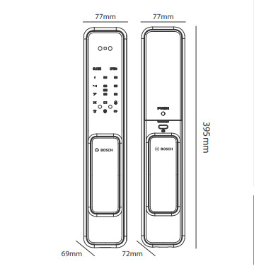 Khóa Điện Tử BOSCH EL 600B