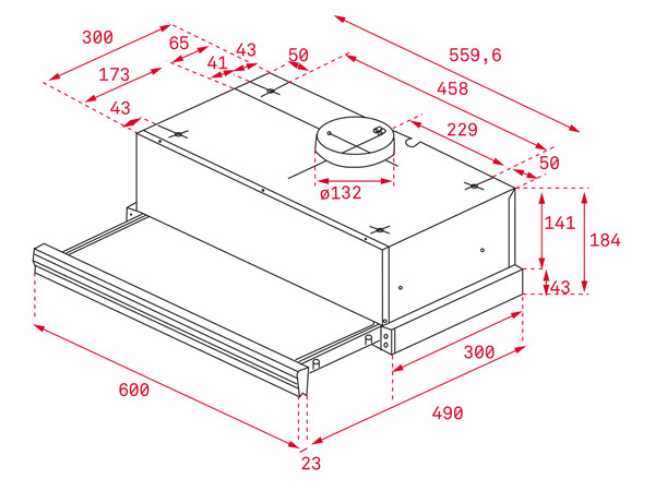 Máy Hút Mùi TEKA TOTAL CNL 6415