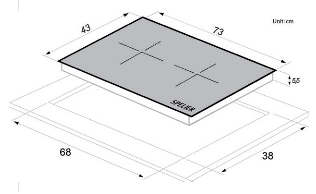Bếp Từ SPELIER SPM-T71KS PLUS