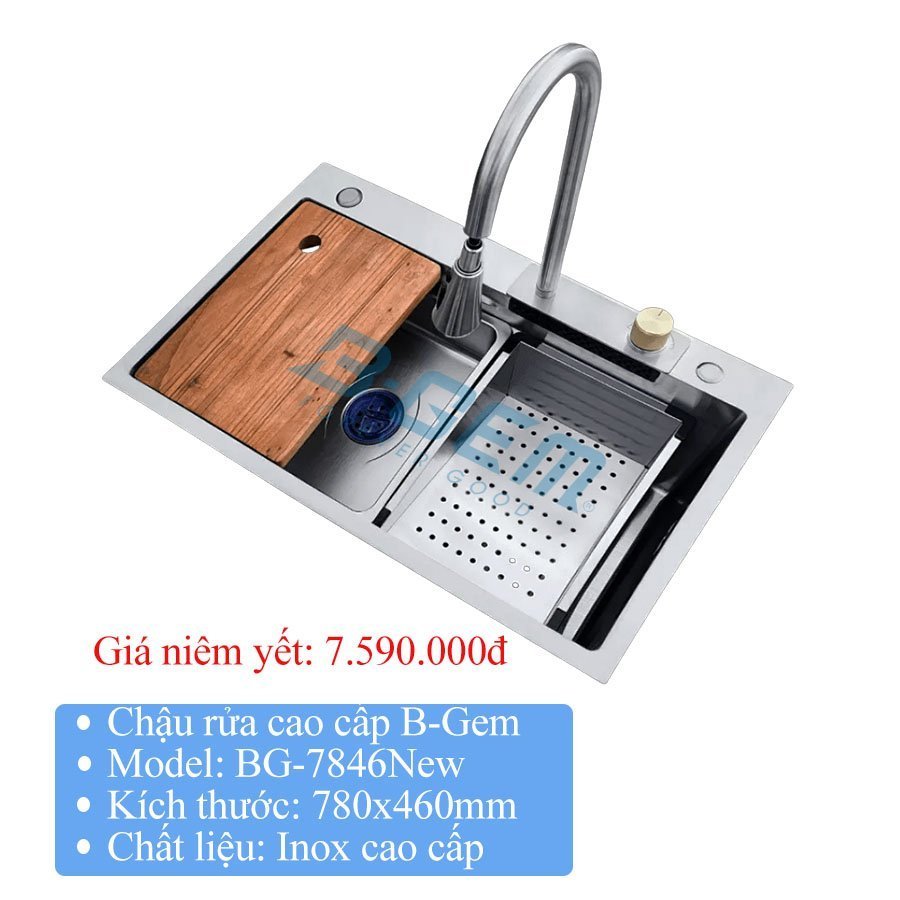 Chậu Rửa B-GEM BG-7846 New