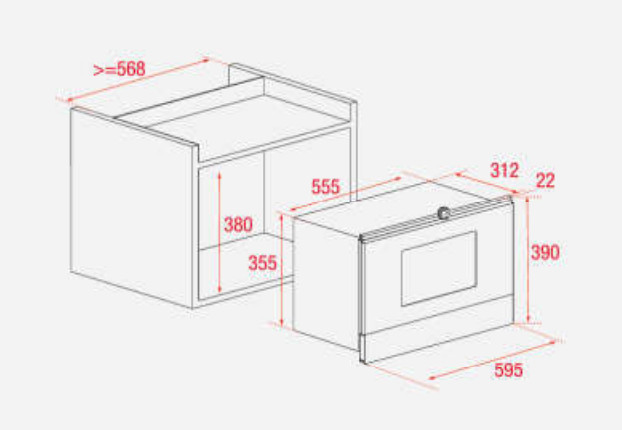Lò vi sóng Teka MAESTRO ML 8220 BIS L SM