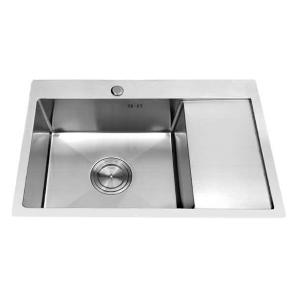 CHẬU 1 HỘC CÁNH CHỜ INOX SUS304 B-GEM BG-8245T