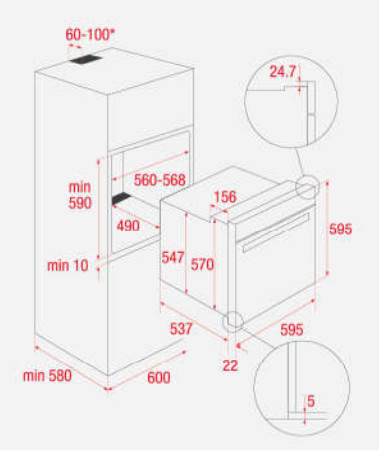 Lò Nướng TEKA MAESTRO HLB 8415 BK