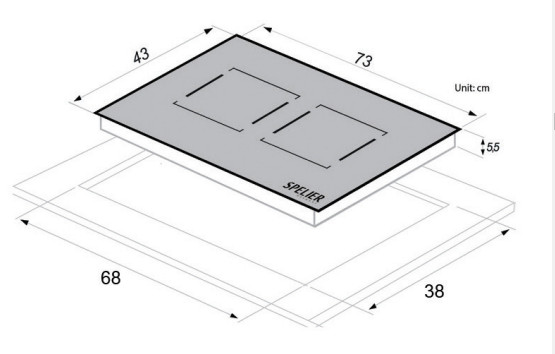 Bếp Từ SPELIER SPM-T71K PLUS